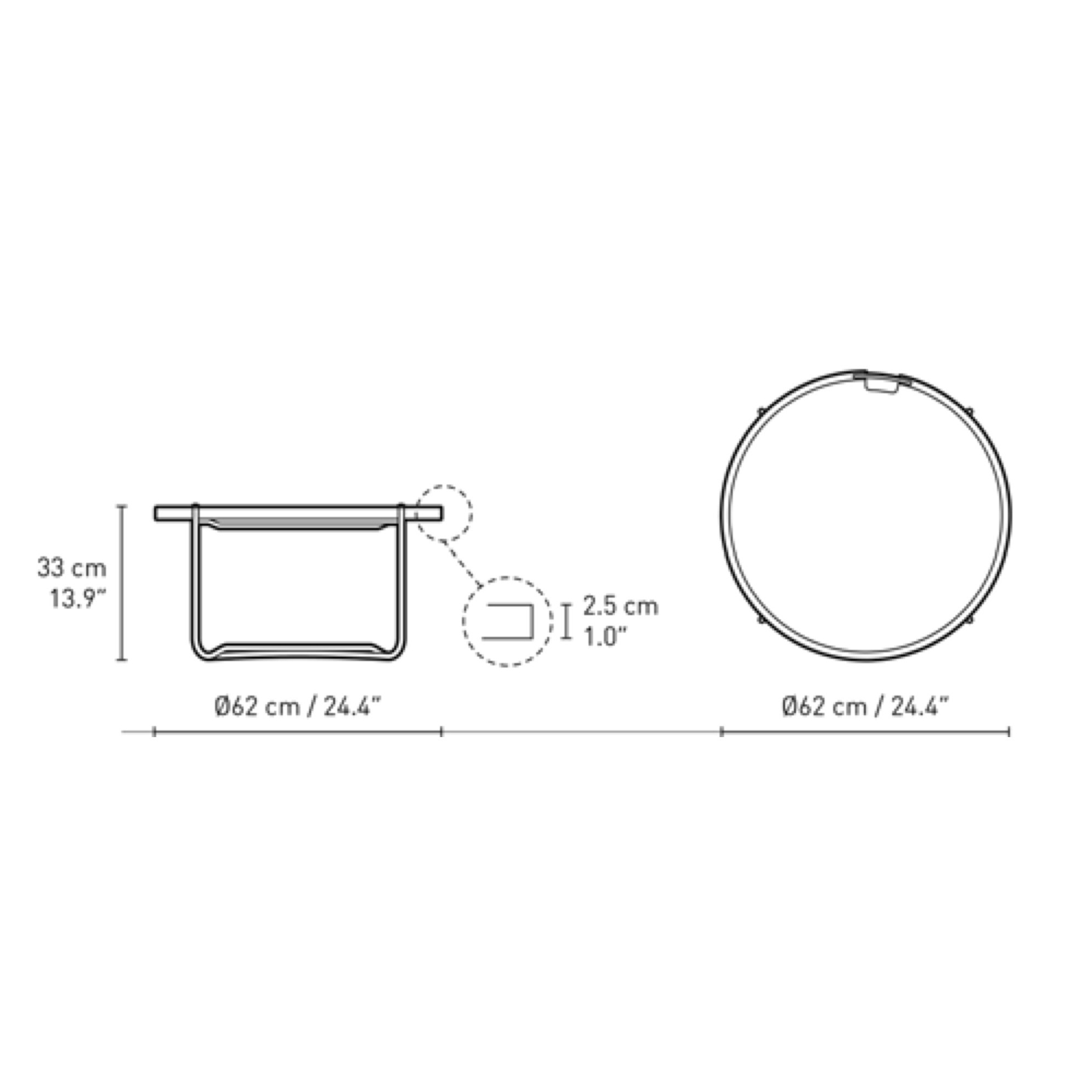 CH417 Tray Table - Carl Hansen & Søn