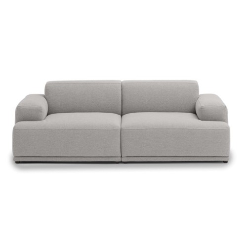 Connect Soft - 2 seater sofa, Configuration 1 - Clay 12 fabric - Muuto