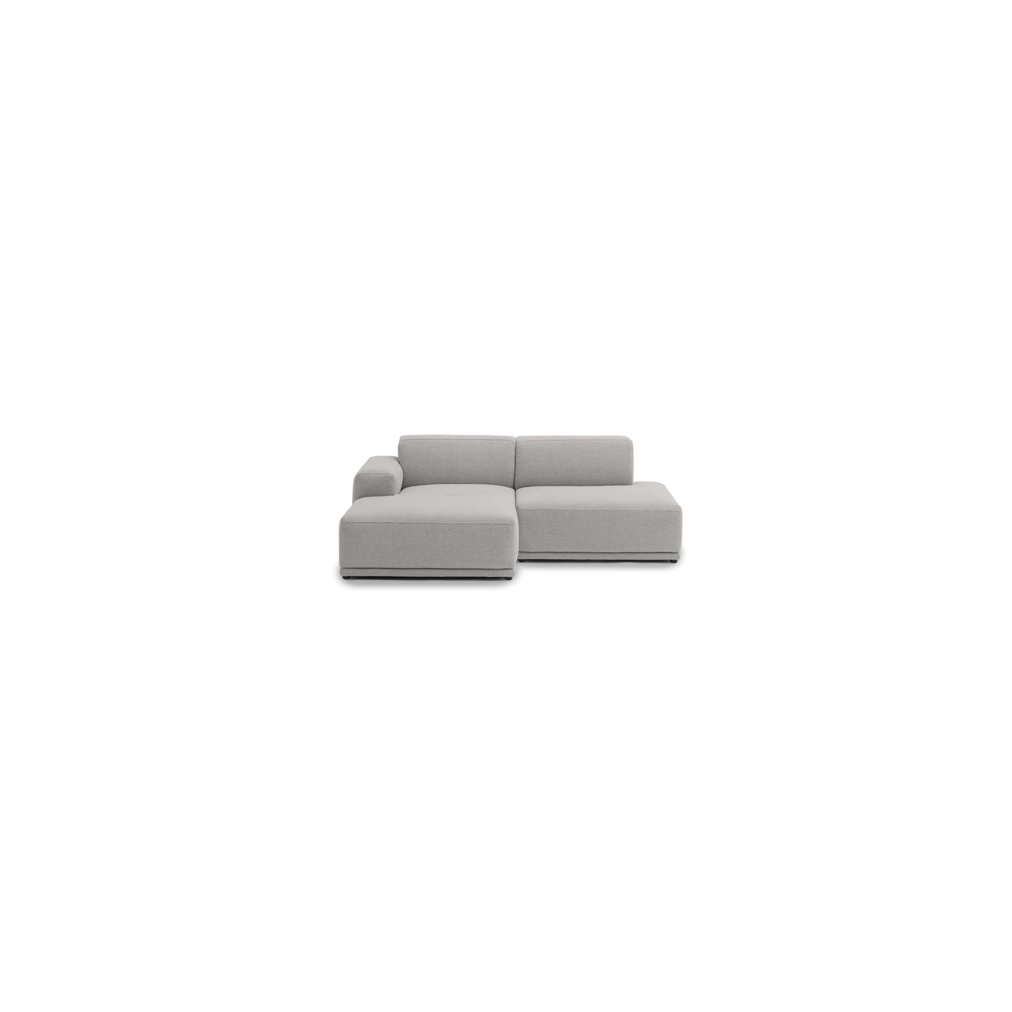 Connect Soft - 2 seater sofa, Configuration 3 - Clay 12 fabric - Muuto