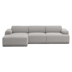 Connect Soft - 3 seater sofa, Configuration 3 - Clay 12 fabric - Muuto