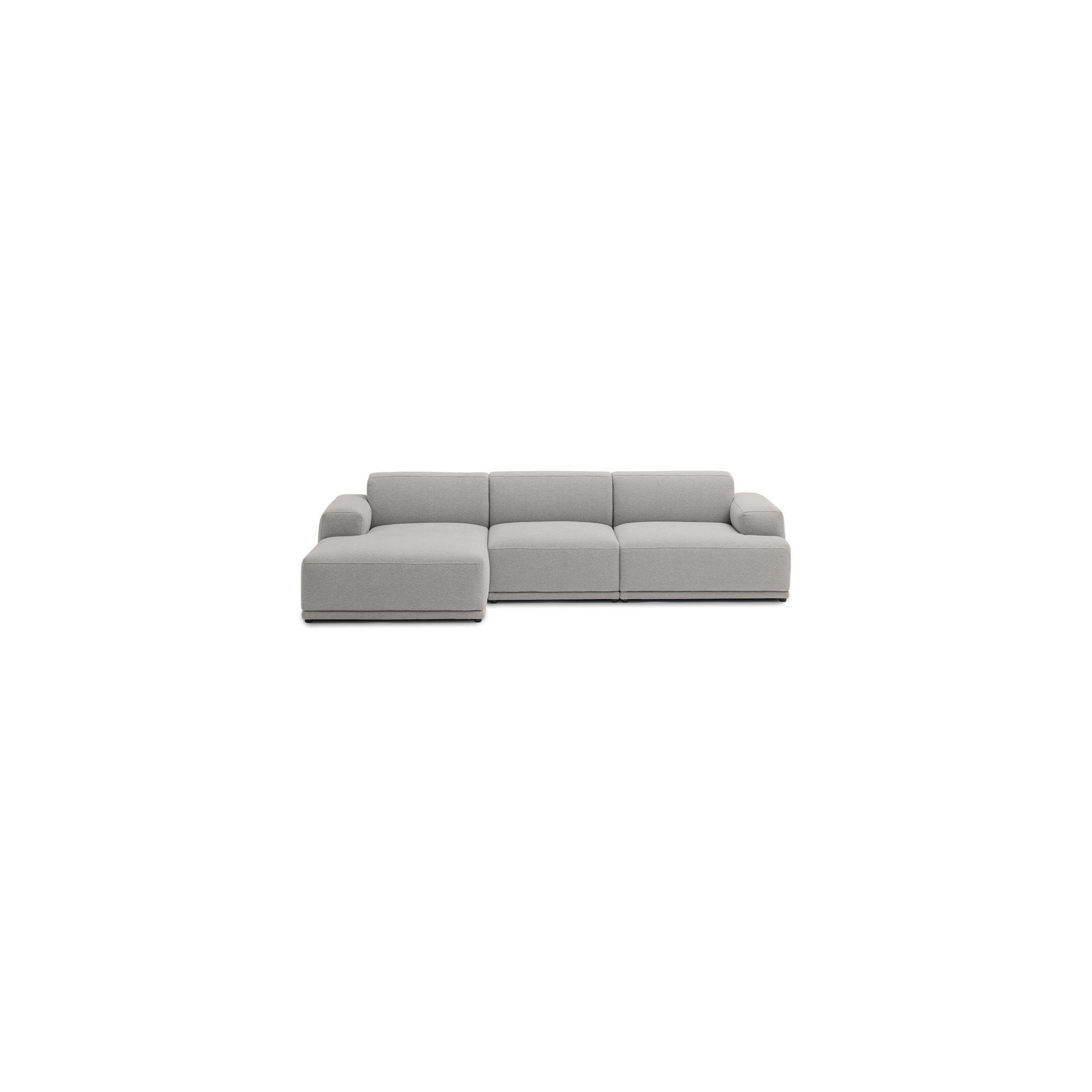 Connect Soft - 3 seater sofa, Configuration 3 - Clay 12 fabric - Muuto