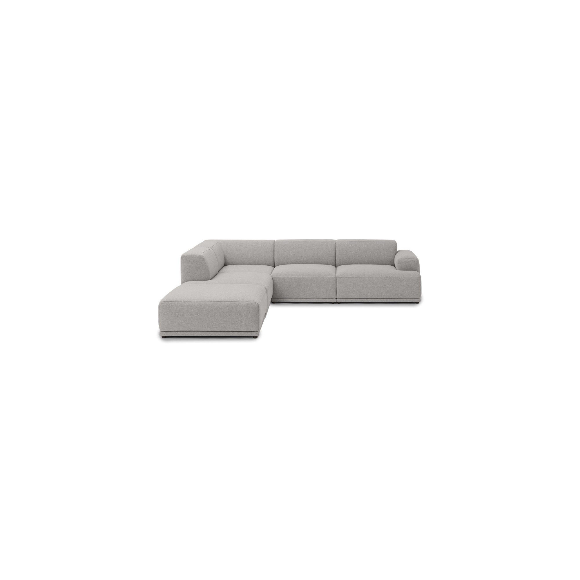 Connect Soft - corner sofa, Configuration 1 - Clay 12 fabric - Muuto