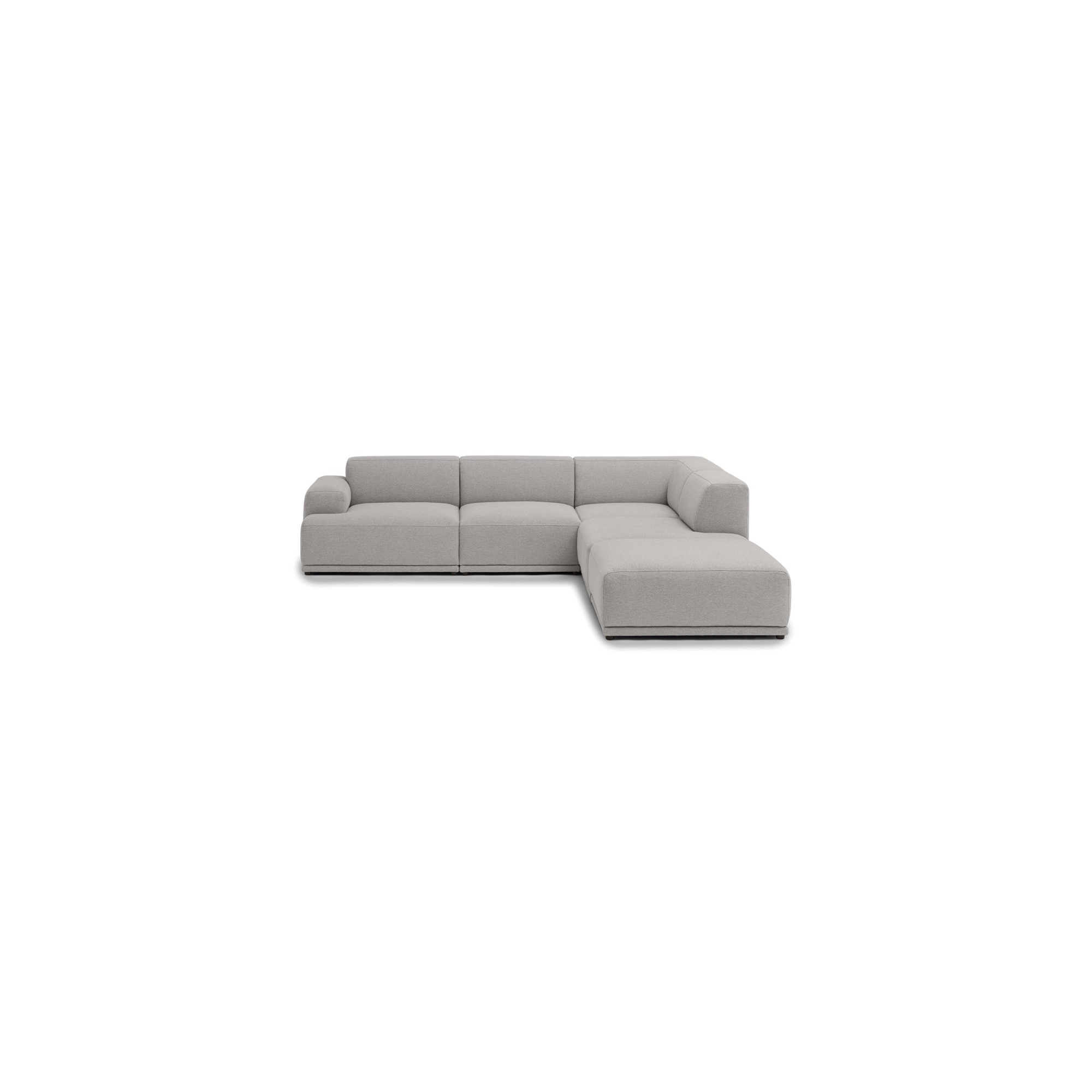 Connect Soft - corner sofa, Configuration 2 - Clay 12 fabric - Muuto