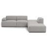 Connect Soft - corner sofa, Configuration 3 - Clay 12 fabric - Muuto