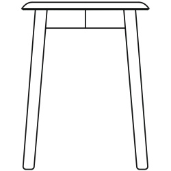 Soft Edge 72 stool - HAY