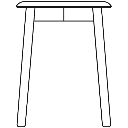 tabouret Soft Edge 72 - HAY