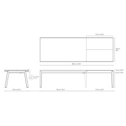 SH900 Table - Carl Hansen & Søn