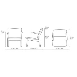 Beak chair OW124 - Carl Hansen & Søn