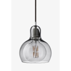 argent + fil textile noir - Mega Bulb - &Tradition