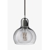 argent + fil textile noir - Mega Bulb - &Tradition