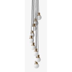 Mass light chandelier - Brass - &Tradition