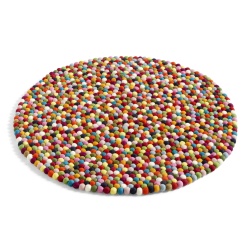 Ø90cm - multi - Pinocchio carpet - HAY