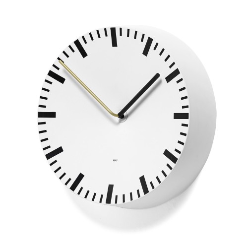 OUT OF STOCK - white - Analog clock - HAY