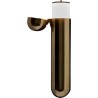 ISP wall lamp – left opening / varnished brass – DCW éditions