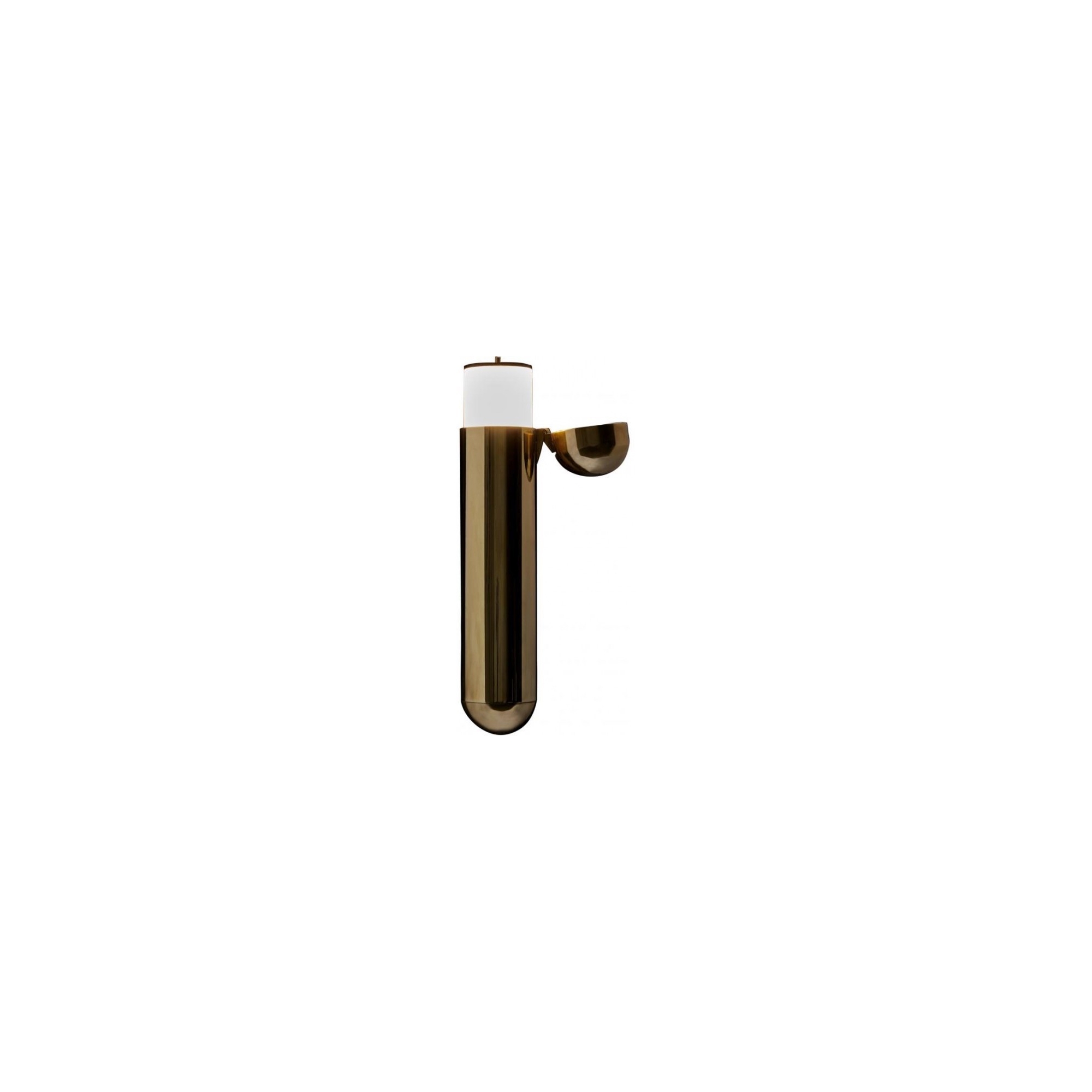 ISP wall lamp – right opening / varnished brass – DCW éditions