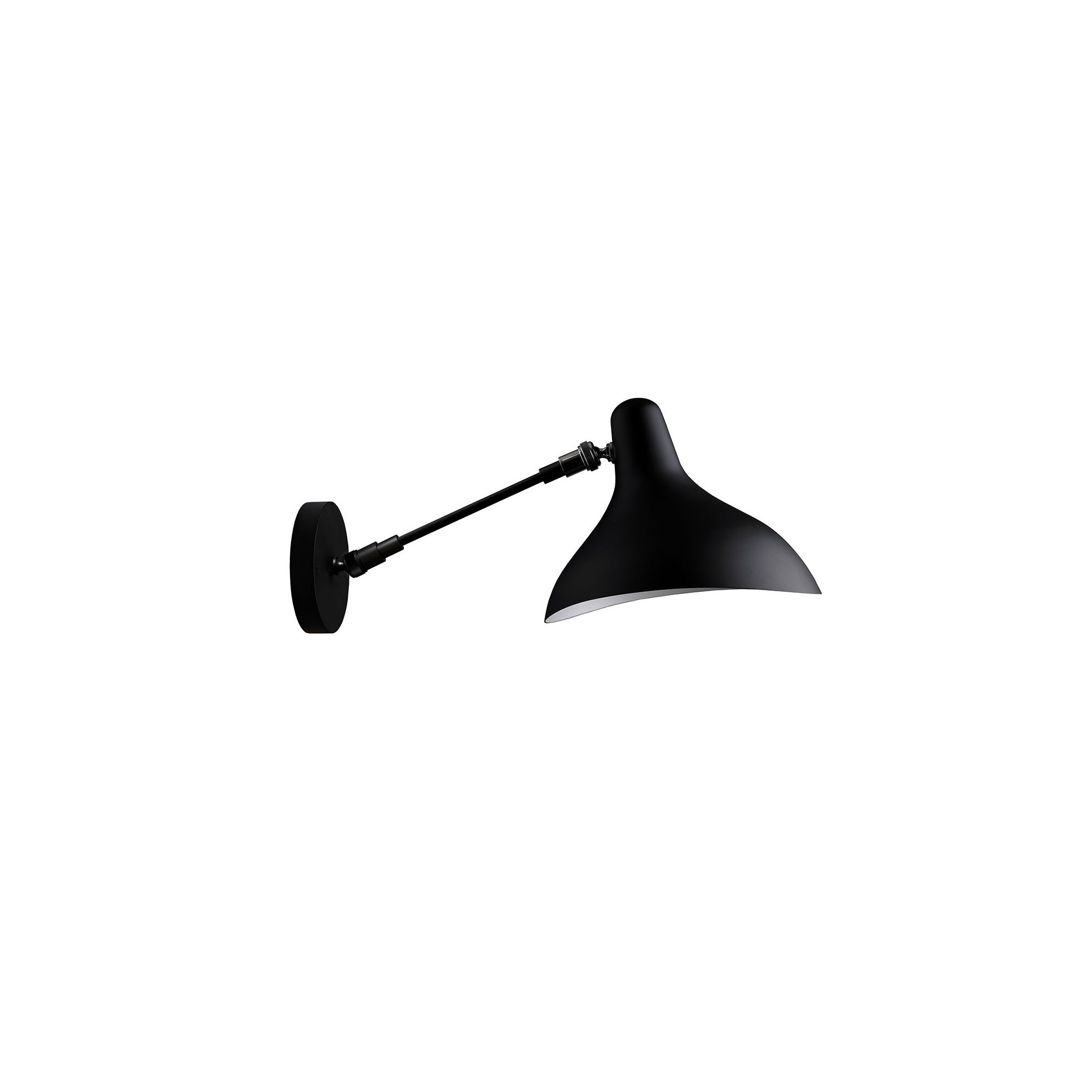 Mantis BS5 wall lamp – without switch – black – DCW éditions