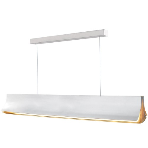 EPUISE – L90 cm - blanc/or - suspension Respiro 900 WH-GOLD - DCW éditions