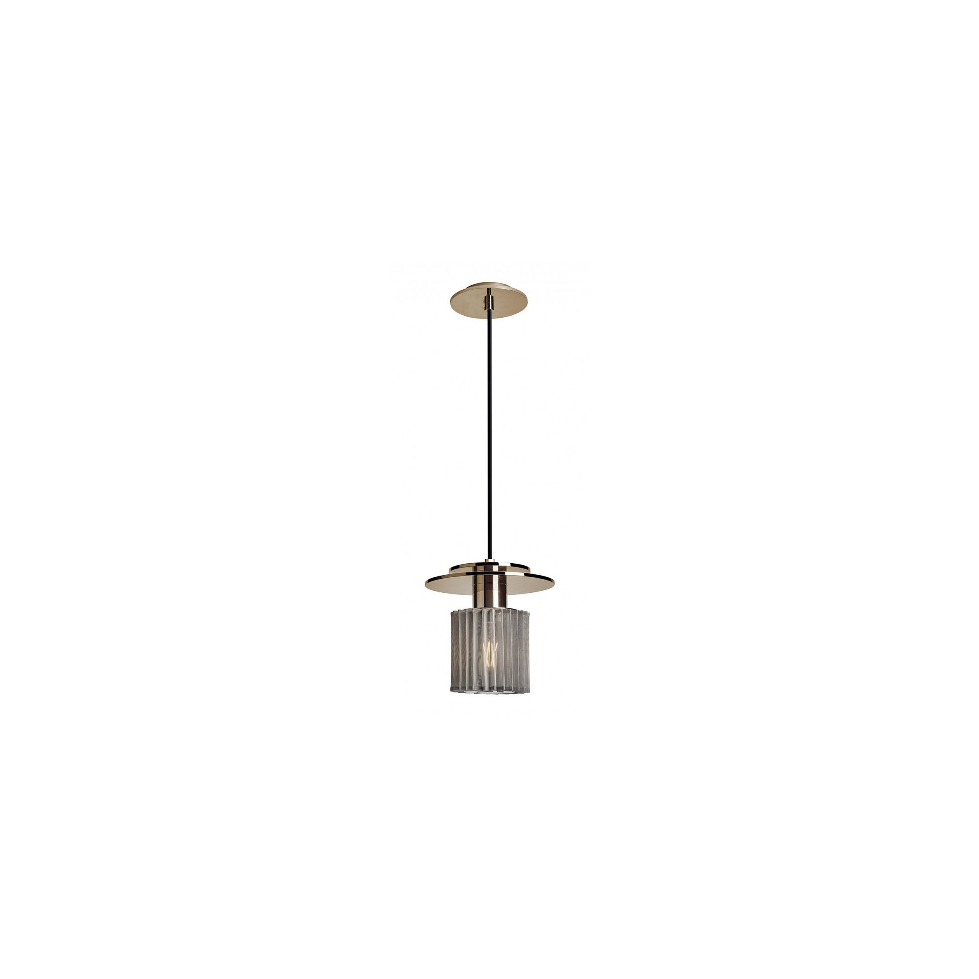 Ø19cm In the Sun pendant – gold/silver – DCW éditions