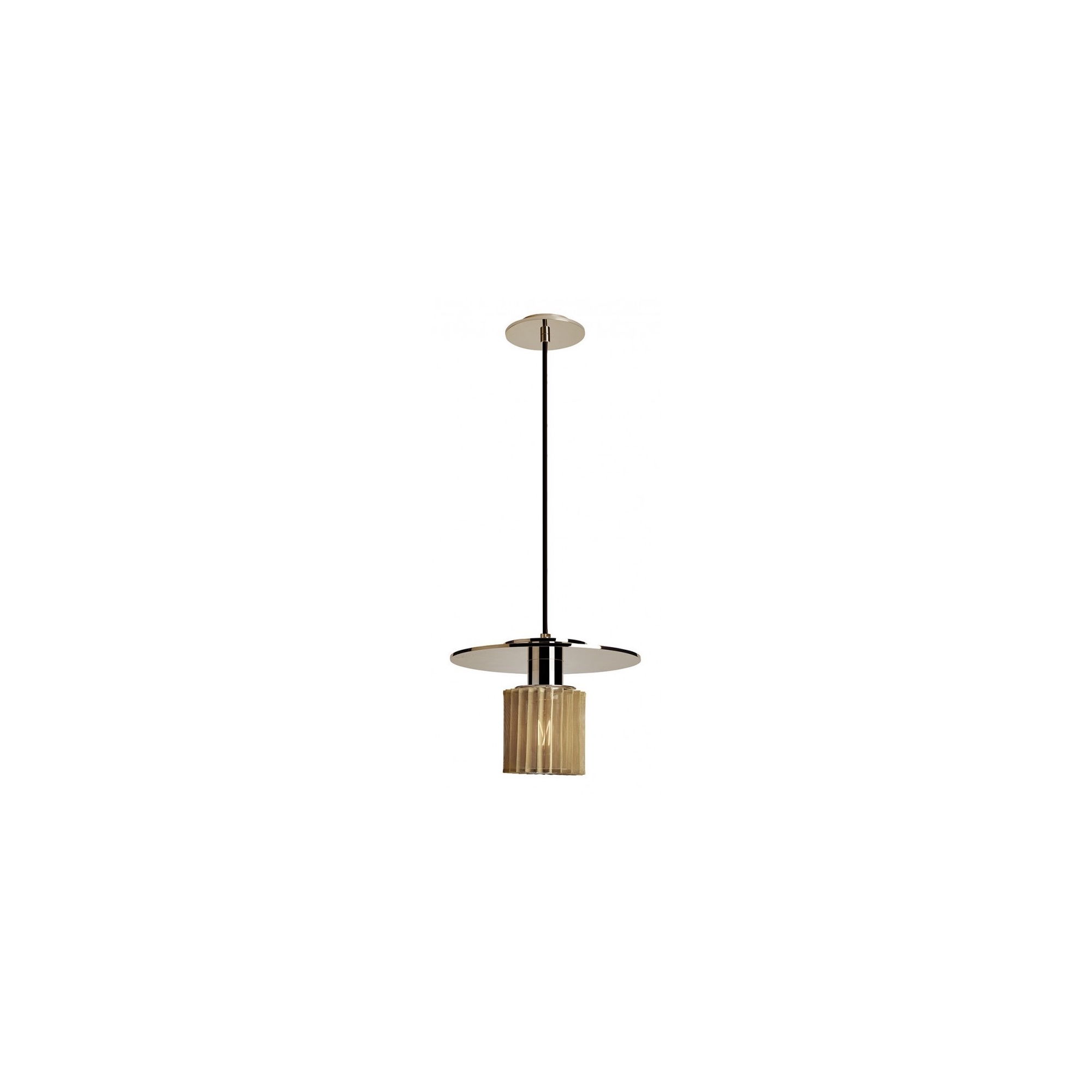 Ø27cm In the Sun pendant – gold/gold – DCW éditions