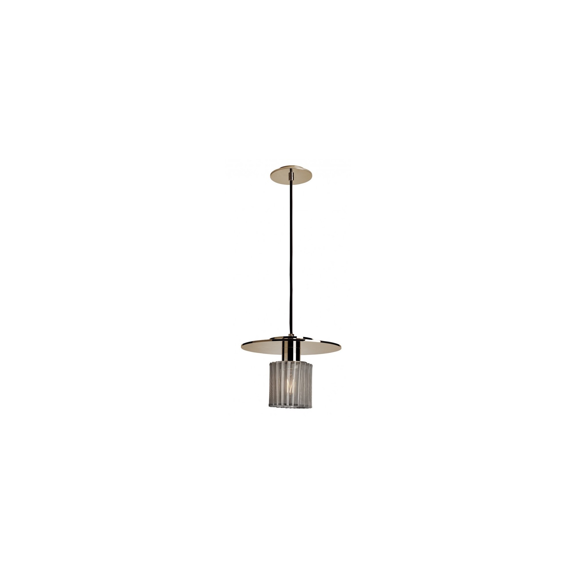 Ø27cm In the Sun pendant – gold/silver – DCW éditions