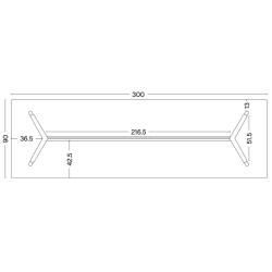 300x90xH74cm – CPH30 - HAY