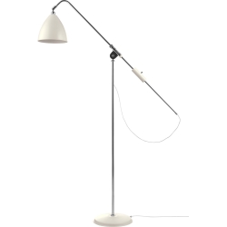 soft white  / chrome - BL4 Bestlite floor lamp - Gubi