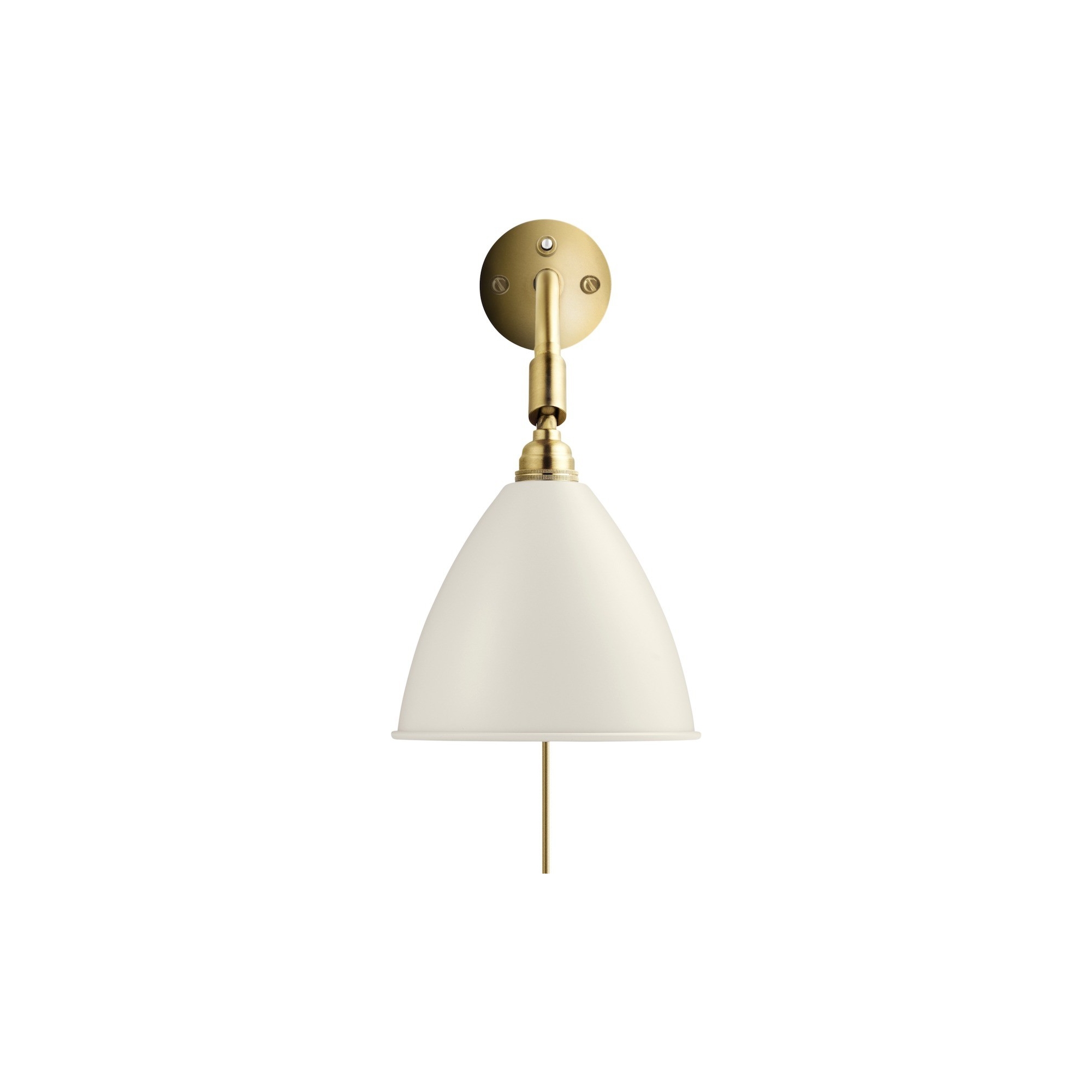 white semi matt / brass - Bestlite BL7 - Gubi