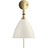 white semi matt / brass - Bestlite BL7 - Gubi