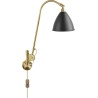 black semi matt / brass - Bestlite BL6 - Gubi