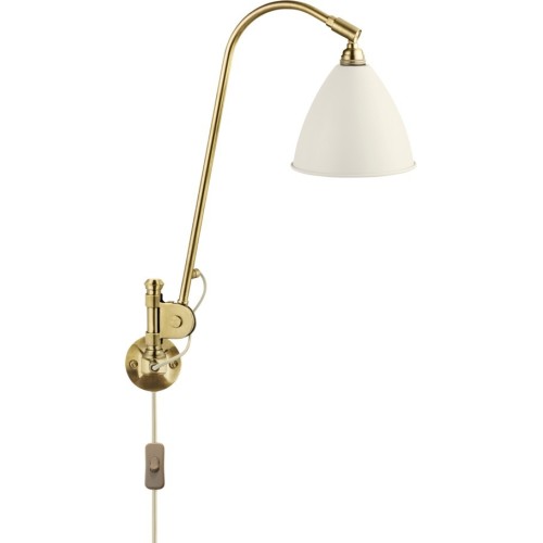 white semi matt / brass - Bestlite BL6 - Gubi