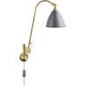 grey semi matt / brass - Bestlite BL6 - Gubi