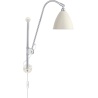 white semi matt / chrome - Bestlite BL5 - Gubi