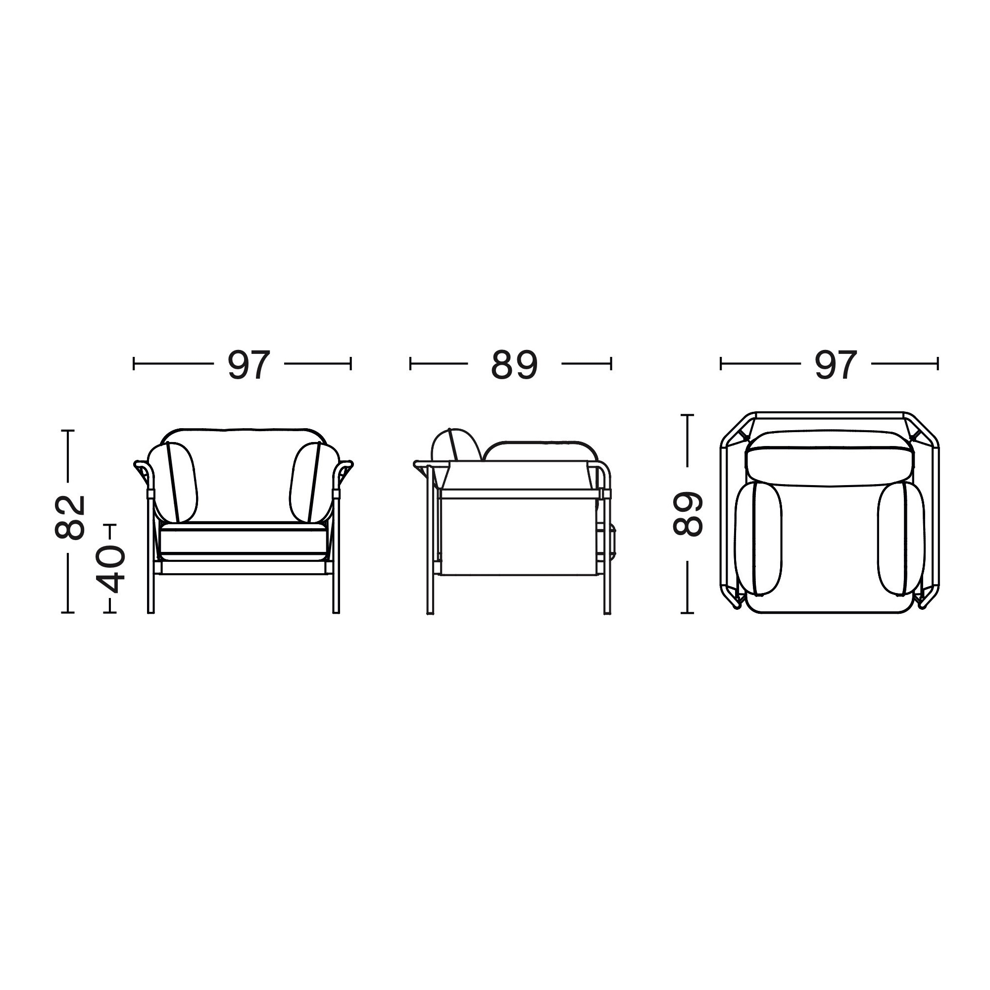 Can 1-seater - HAY