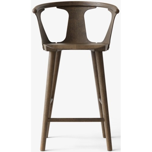 smoked oiled oak - In Between barstool - &Tradition