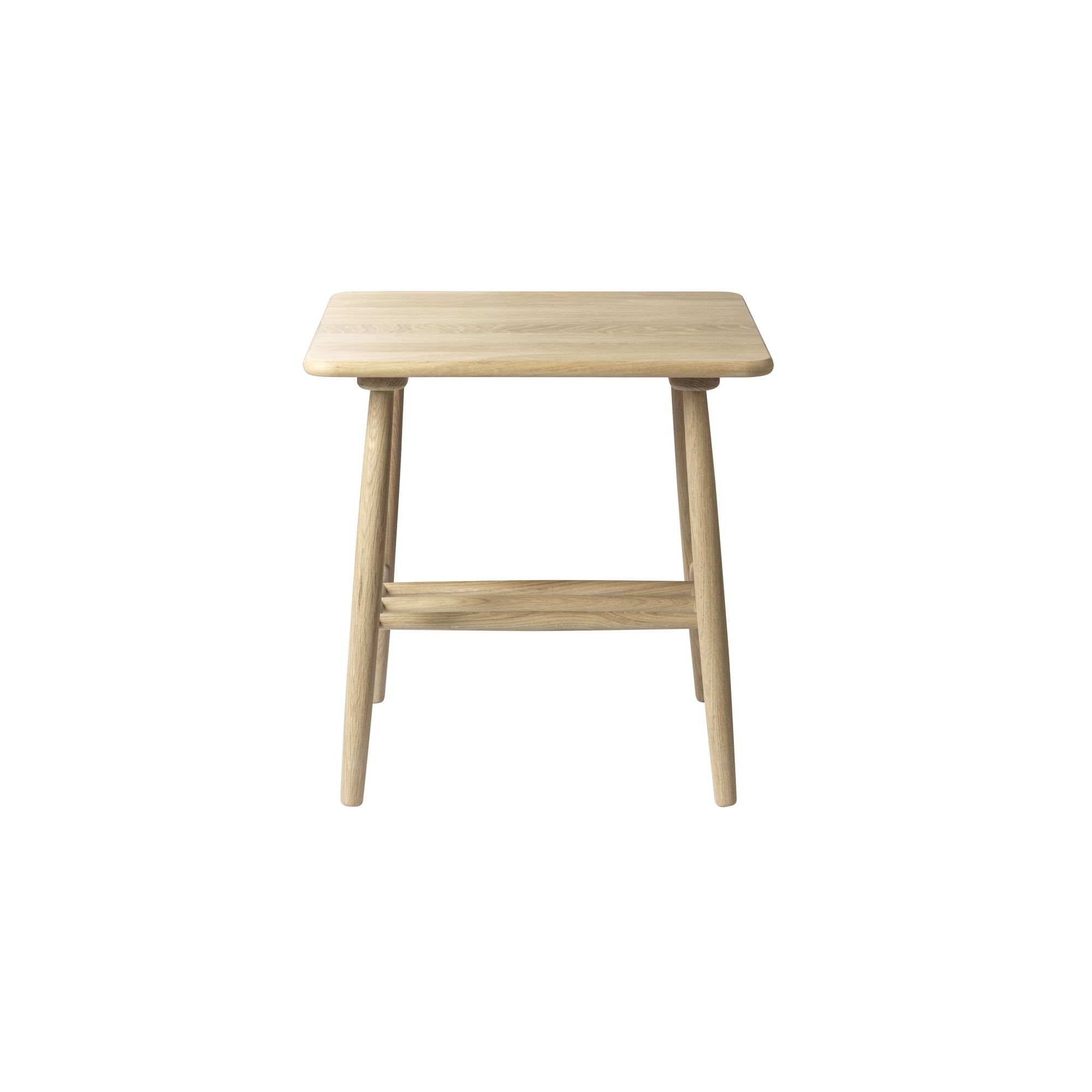 chêne - table d'appoint D20 - 55x55cm - FDB Møbler