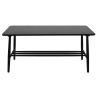 SOLD OUT black D20 coffee table - 120x55cm - FDB Møbler