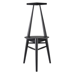 black painted oak - J157 Anker chair - FDB Møbler