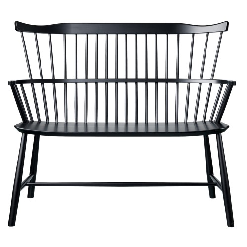 black - J52D bench - FDB Møbler