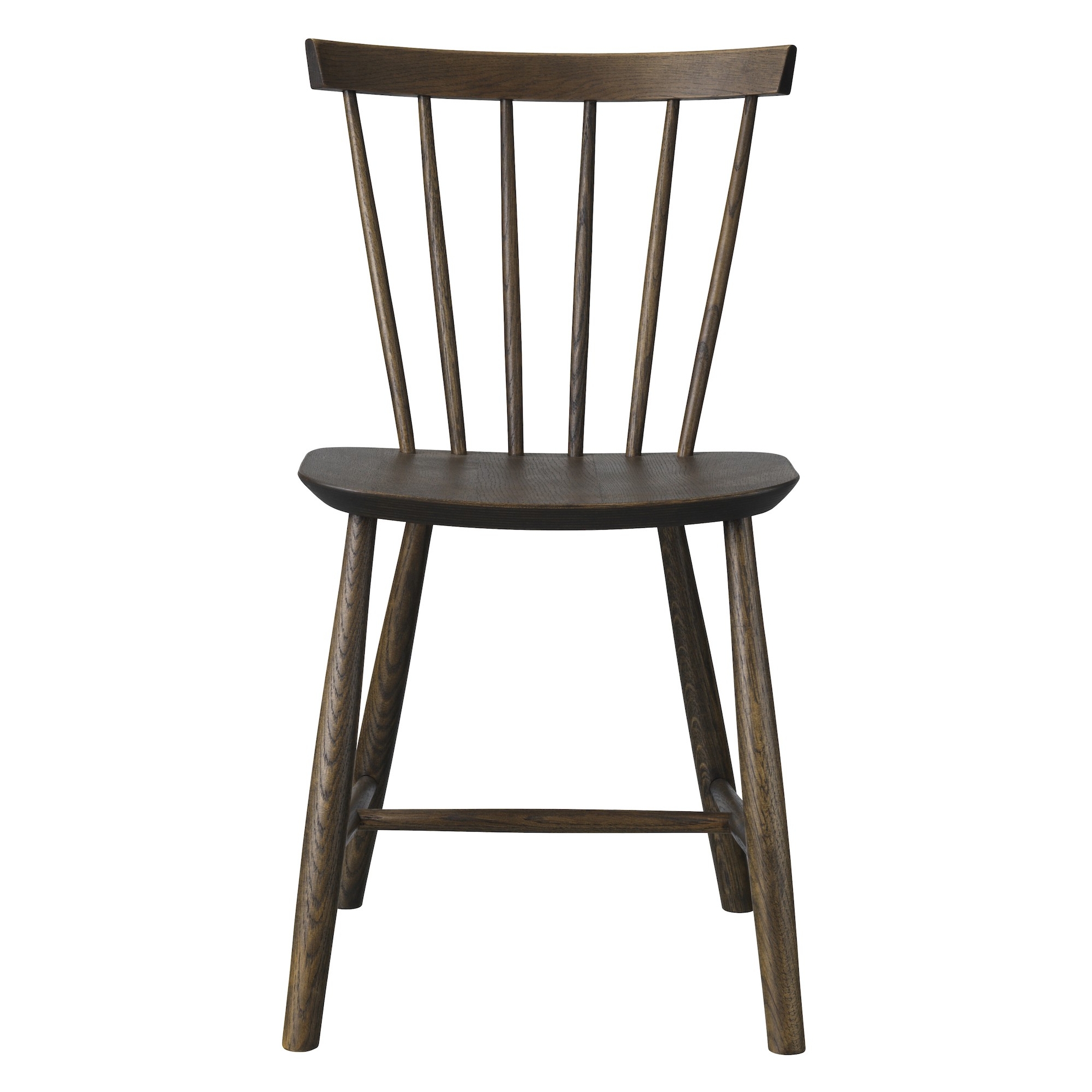 stained oak J46 chair - FDB Møbler