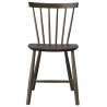 stained oak J46 chair - FDB Møbler