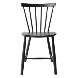 black - J46 chair - FDB Møbler