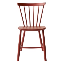 Red J46 chair - FDB Møbler