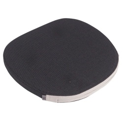 SOLD OUT - black/white - seat cushion J46 - FDB Møbler