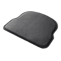 cuir noir - coussin d'assise J52B, J52G - FDB Møbler