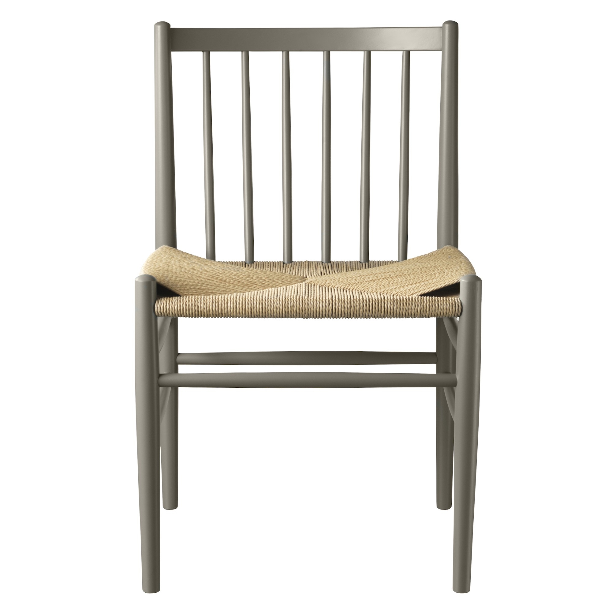 cordage naturel / hêtre gris mousse - chaise J80 - FDB Møbler