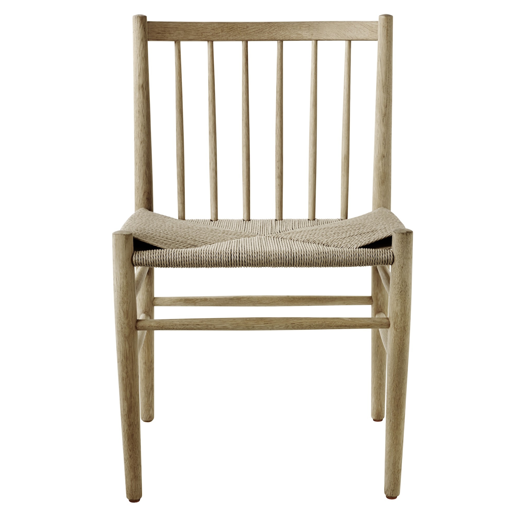 cordage naturel / chêne huilé - chaise J80 - FDB Møbler