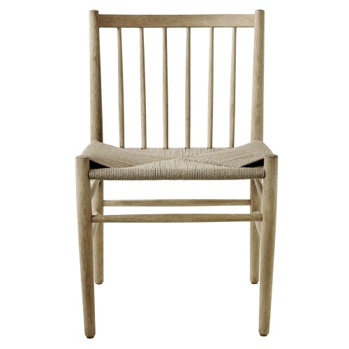 natural paper cord / oiled oak - J80 chair - FDB Møbler