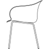 Elefy chair JH29 - fully upholstered - &Tradition