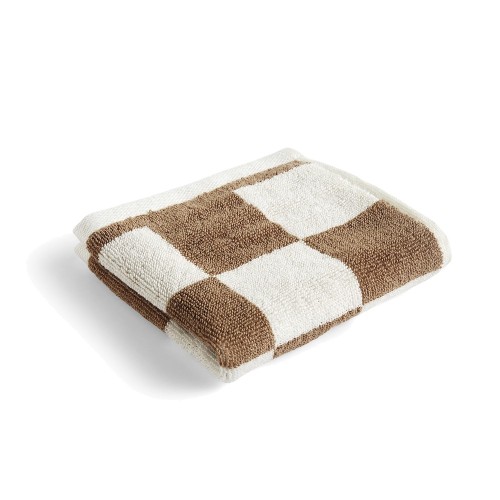 Check towel 30x30cm – cappuccino – HAY