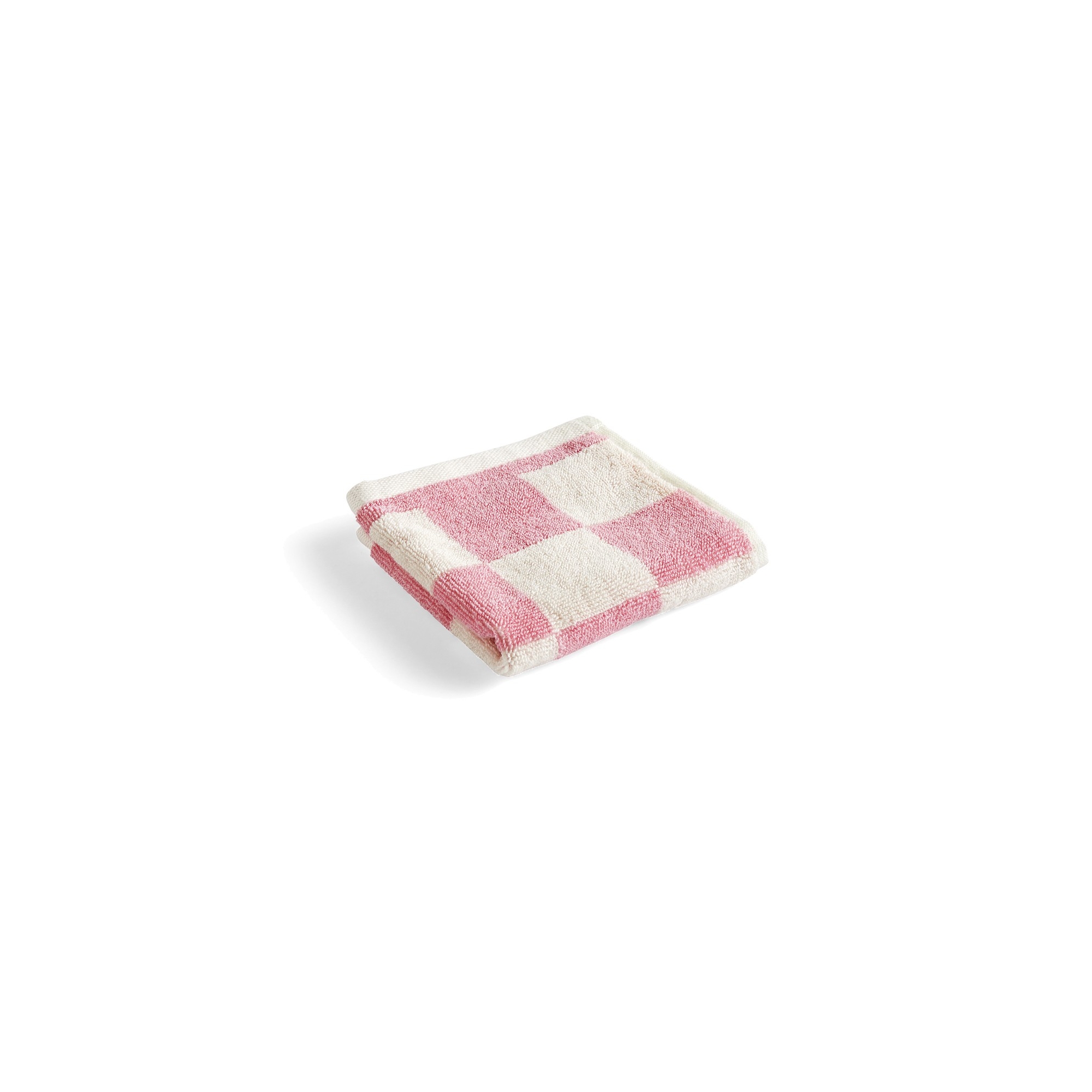 EPUISE – serviette Check 30x30cm – rose – HAY